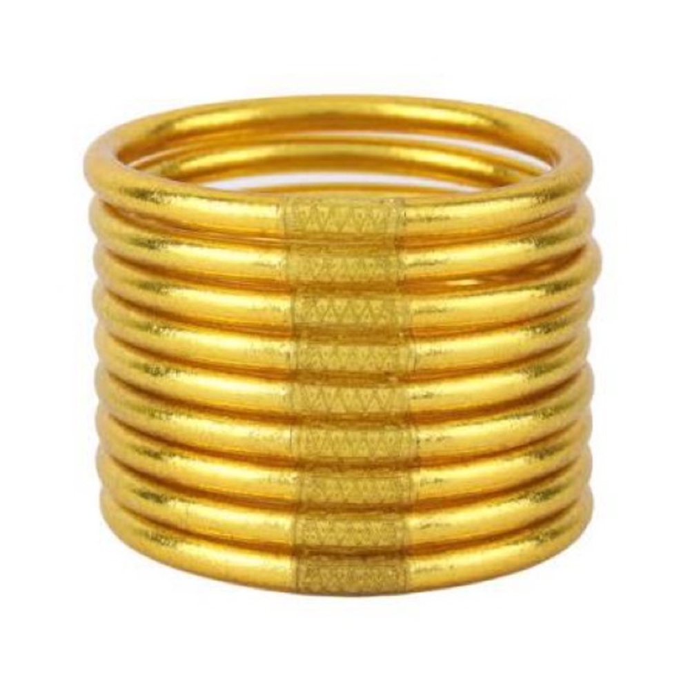 Budhagirl gold all weather bangles